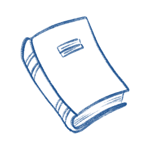 Icon eines geschlossenen Buchs